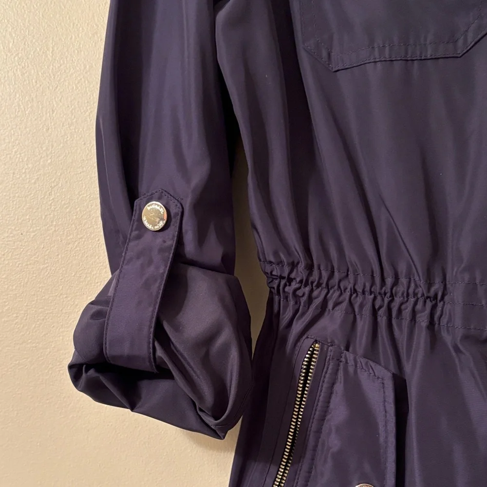 Michael Kors Navy Utility Jacket Size Small